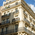 A beautiful Paris apartment block